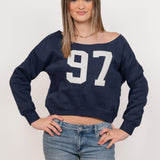 97 SWEATER ★ NAVY/WHITE