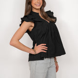LIVIA BLOUSE ★ BLACK