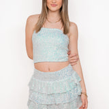 Sparkle-Röhrenoberteil ★ Silber