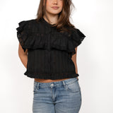 ELOISE BLOUSE ★ BLACK