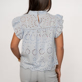 MIRA BLOUSE ★ BABY BLUE