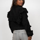 FLORINE BLOUSE ★ BLACK