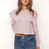 Florine blouse ★ baby pink