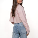 LOLA BLOUSE ★ STRIPED BORDEAUX