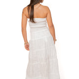 LONG BRODERIE SKIRT ★ WHITE