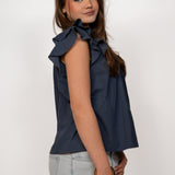 LIVIA BLOUSE ★ NAVY