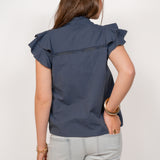 LIVIA BLOUSE ★ NAVY