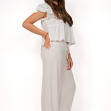 LINEN PANTS ★ WHITE