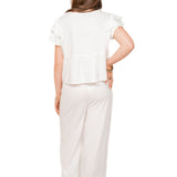 LINEN PANTS ★ WHITE