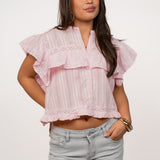 ELOISE BLOUSE ★ BABY PINK