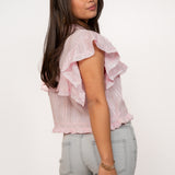 ELOISE BLOUSE ★ BABY PINK