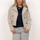 SHORT TRENCH ★ BEIGE