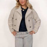 SHORT TRENCH ★ BEIGE