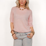 Scandi knit ★ baby pink