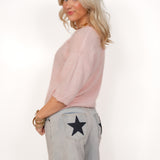 Scandi knit ★ baby pink