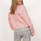 Knitted vest ★ baby pink