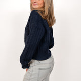 Knitted vest ★ navy