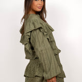 Florine blouse ★ olive
