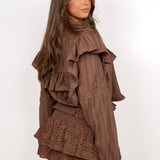 Florine blouse ★ brown