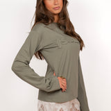 Signature longsleeve  ★ olive