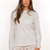 Unapologetic longsleeve army  ★ white
