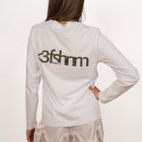 Unapologetic longsleeve army  ★ white