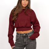 Frida knit top ★ berry