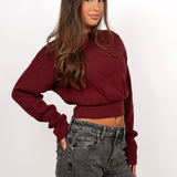 Frida knit top ★ berry