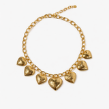 NECKLACE ★ HEART ROW