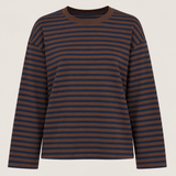 Striped longsleeve ★ brown