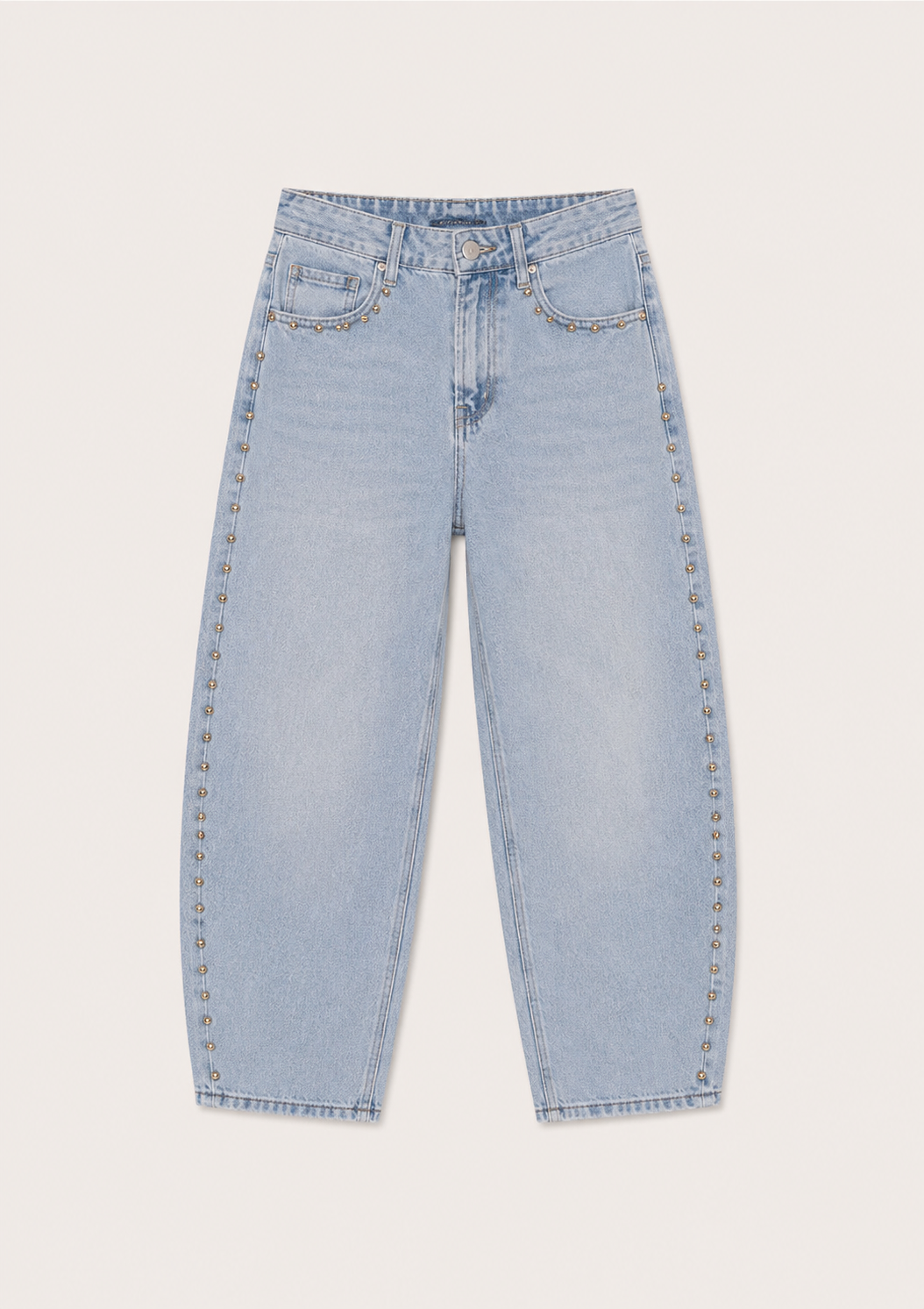 Studs barrel ★ jeans