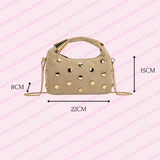 Milano studs bag ★ beige