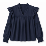 Stockholm blouse ★ navy