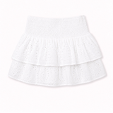 BRODERIE SKIRT ★ WHITE