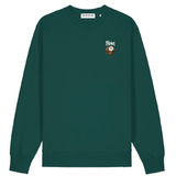 SWEATER ★ 8 ball leopard forest