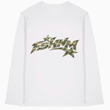 Camo star longsleeve ★ white