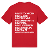 Stockholm tee ★ red