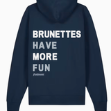 Glitzernder Stockholm-Hoodie ★ Französisches Marineblau