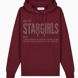 POUR LES STARGIRLS HOODIE ★ BORDEAUX