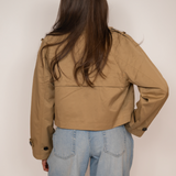 Scandi trench ★ camel