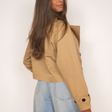 Scandi trench ★ camel