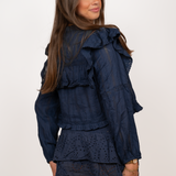 Florine blouse ★ navy