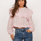 Florine blouse ★ baby pink