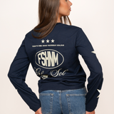 Solar glow longsleeve ★ french navy