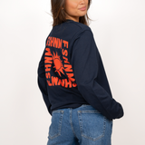 Golden aura longsleeve ★ french navy