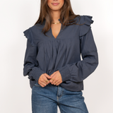 Stockholm blouse ★ navy