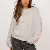 Solar glow longsleeve ★ cool grey