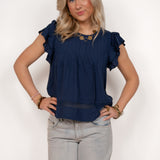 Daisy blouse ★ navy