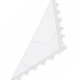 Silk lace scarf ★ white