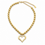 Necklace ★ heart beads